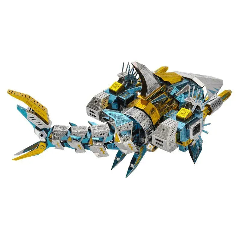 Puzzle 3D Requin Robot : Découvrez des modèles uniques pour dominer les flots !