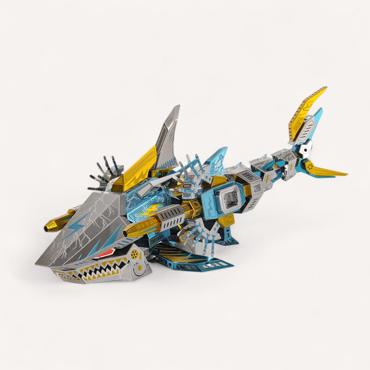 Puzzle 3D Requin Robot : Découvrez des modèles uniques pour dominer les flots !