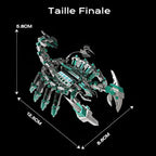 Scorpion 3d Metal Puzzle – Défi Unique & Modèle Décoratif