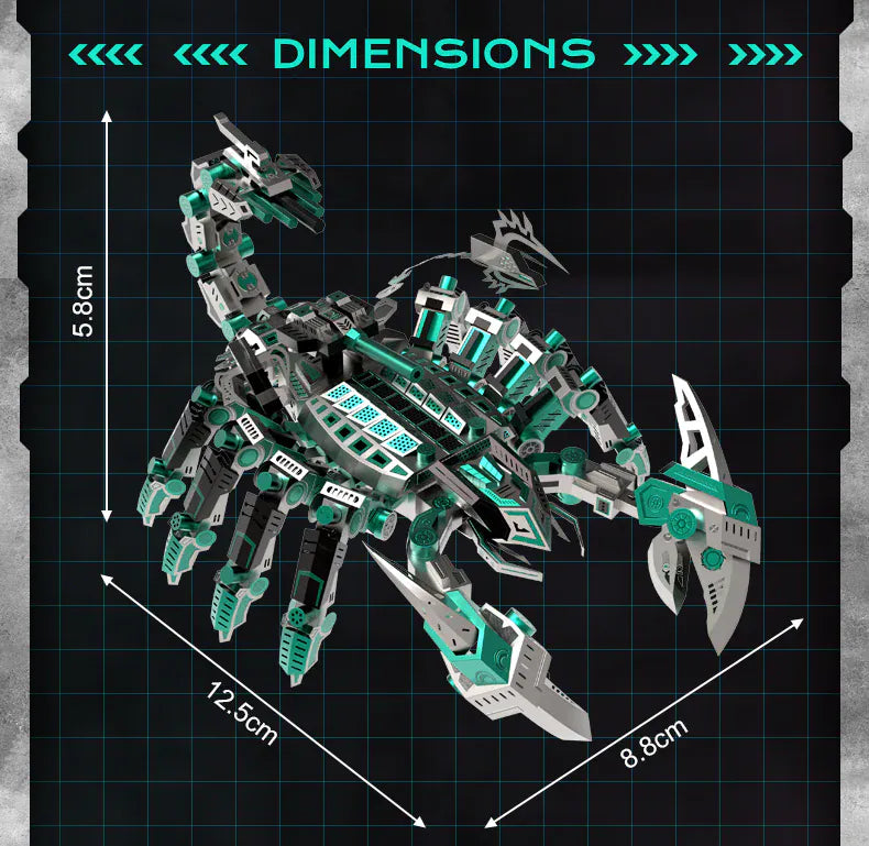 Puzzle 3D Scorpion Adulte – Défi Unique & Modèle Décoratif