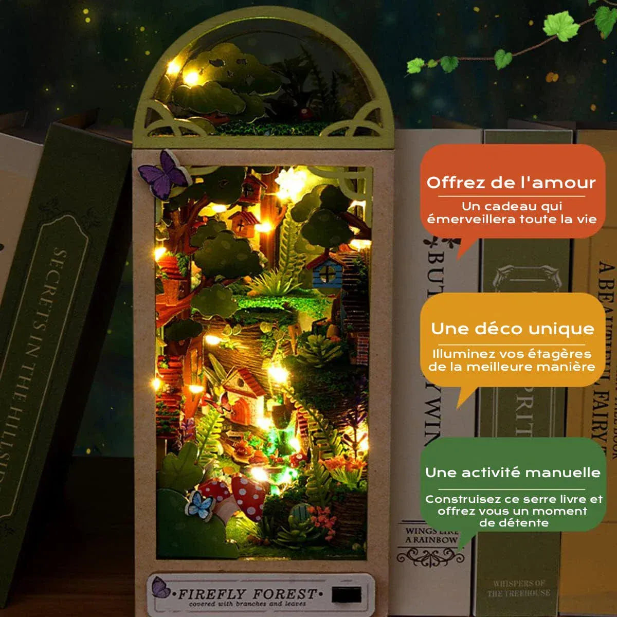 Serre-Livre Puzzle 3D : Sublimez vos livres avec une touche unique