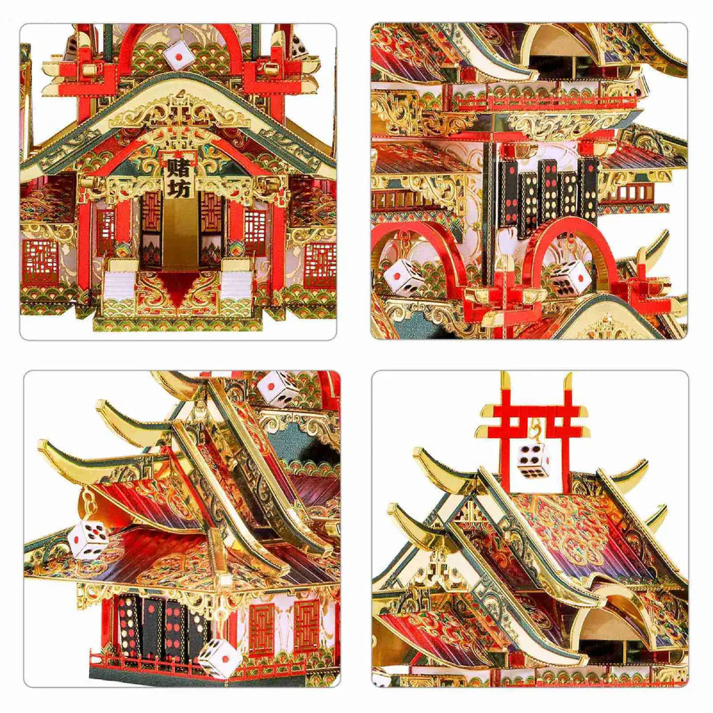 Puzzle 3d Temple Chinois – Construisez un chef-d'œuvre unique et captivant !
