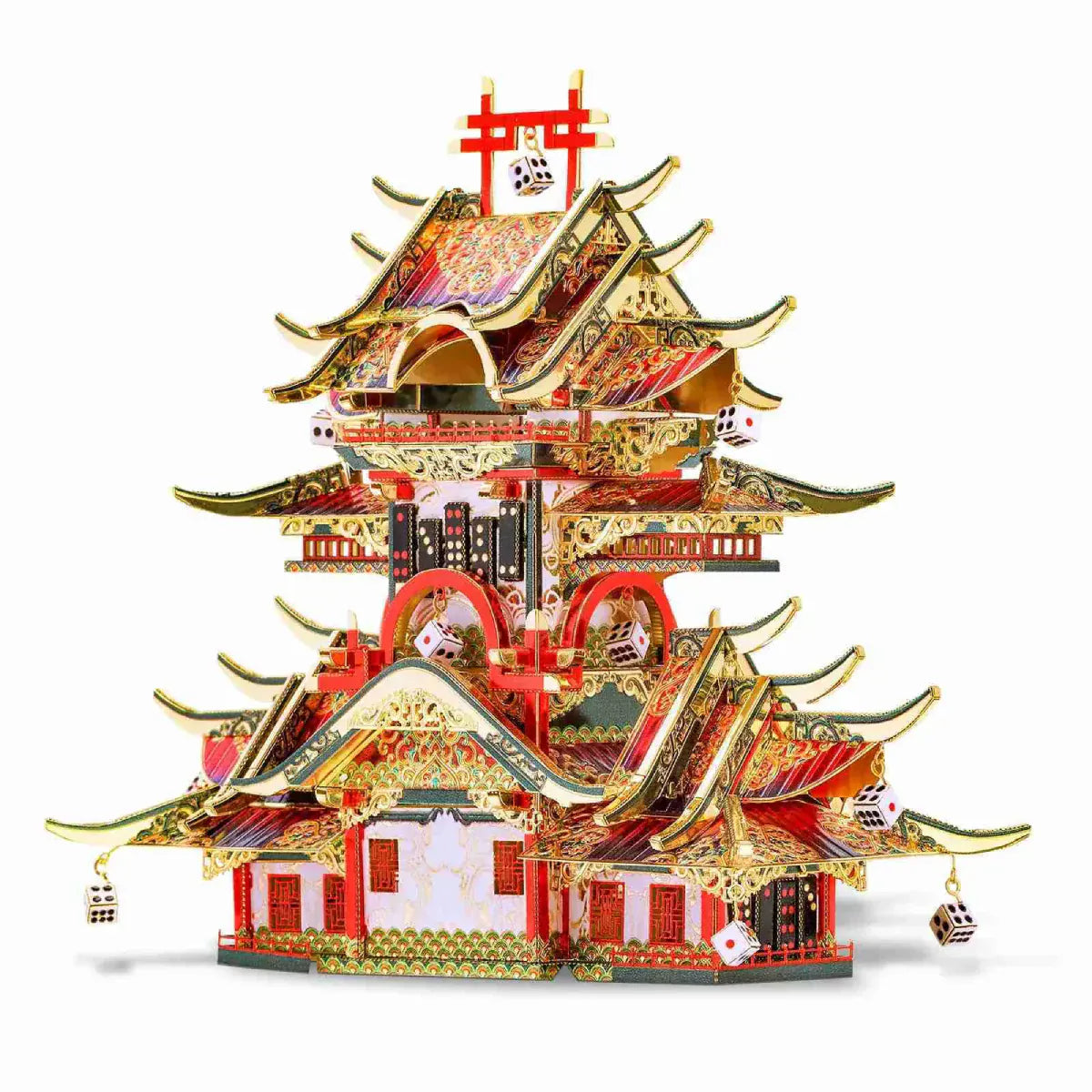 Puzzle 3d Temple Chinois – Construisez un chef-d'œuvre unique et captivant ! Image
