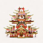 Puzzle 3d Temple Chinois – Construisez un chef-d'œuvre unique et captivant !