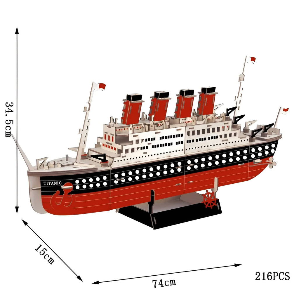 Maquette Titanic  : Découvrez l'aventure immersive à assembler !