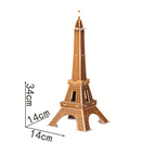 Tour Eiffel En 3D Puzzle – Construisez l’icône parisienne unique!