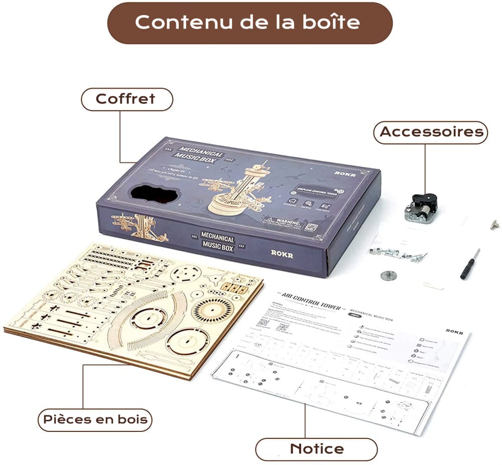 Puzzle 3d Tour Musicale – Construisez, Explorez et Admirez en 3D!