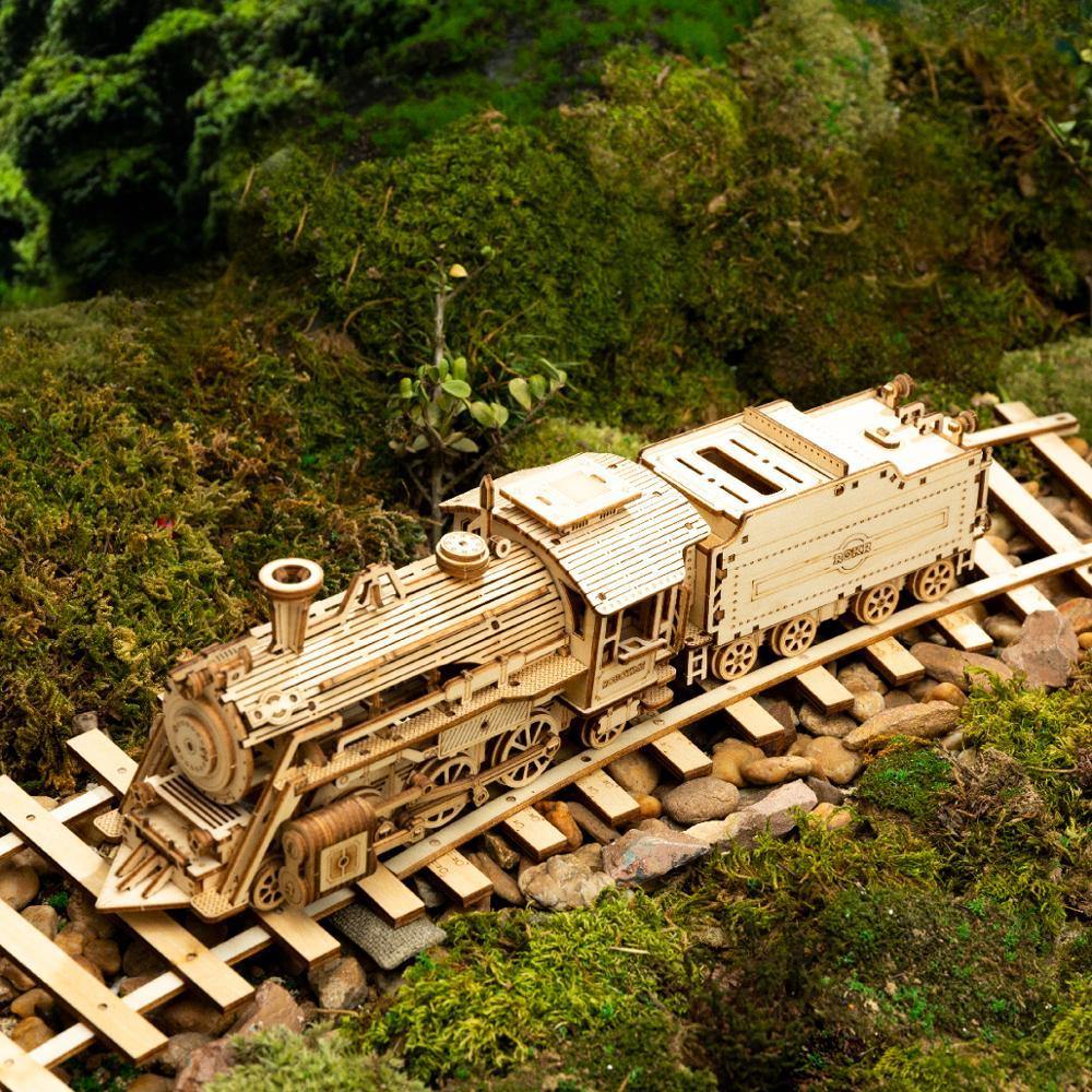 Puzzle 3D Train : Construisez des modèles uniques et captivants !