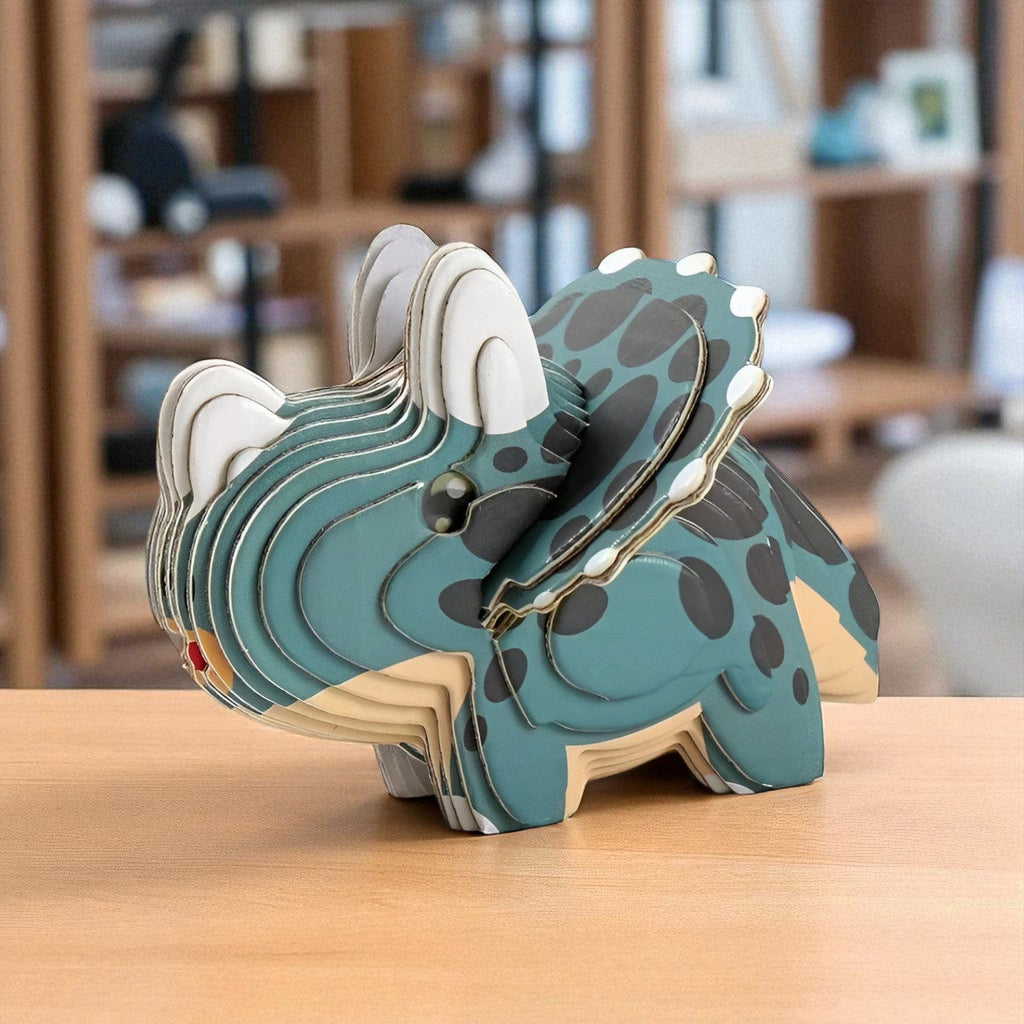 Triceratops 3d Puzzle : Assemblez un Dinosaure 3D Ludique