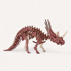 Puzzle 3d Triceratops – Assemblez un dinosaure préhistorique fascinant !