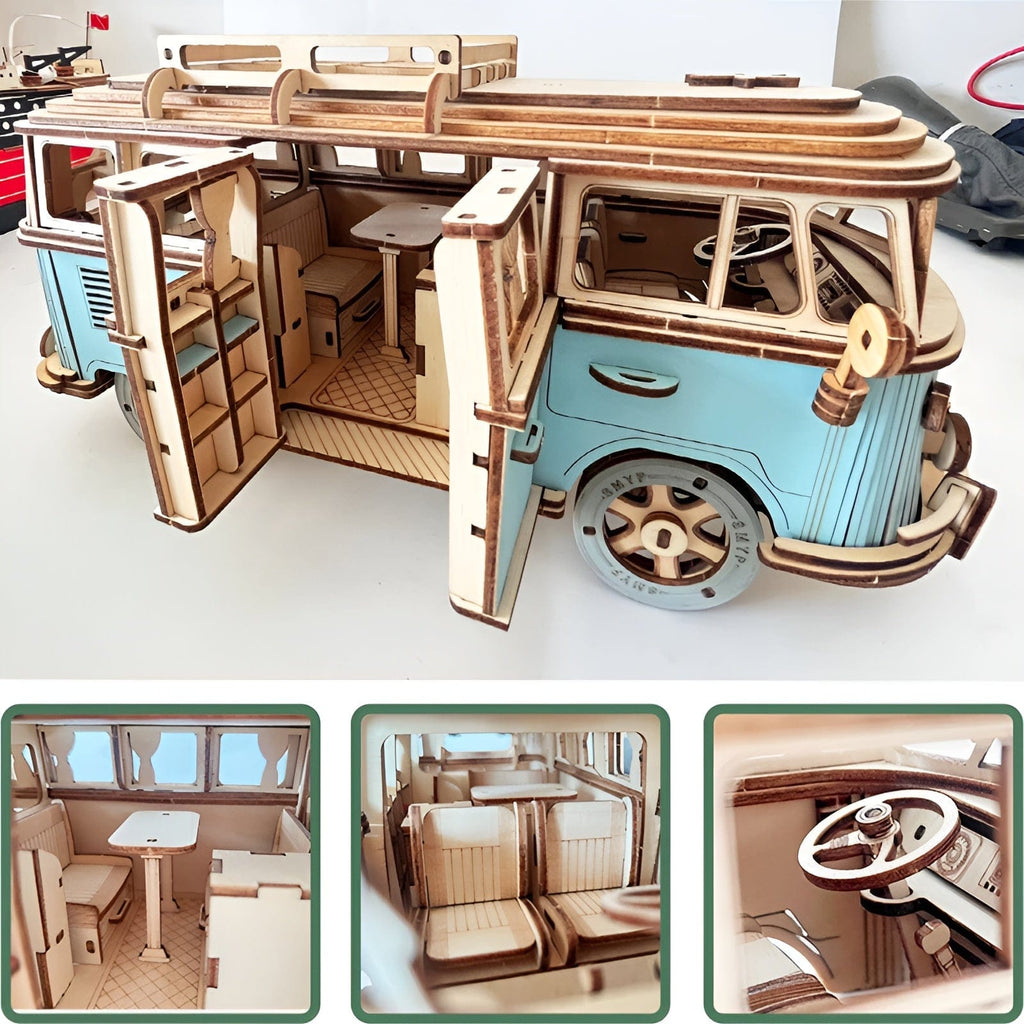 Puzzle Van 3D : Découvrez l'élégance et le style unique dès maintenant