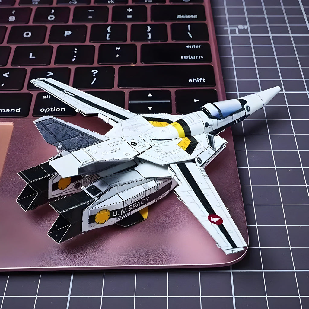 Puzzle 3D Avion Métal – Assemblez un Chef-d'Œuvre au Vol Unique!