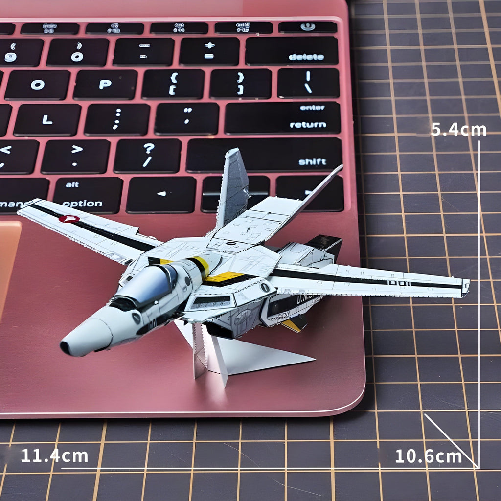 Puzzle 3D Avion Métal – Assemblez un Chef-d'Œuvre au Vol Unique!