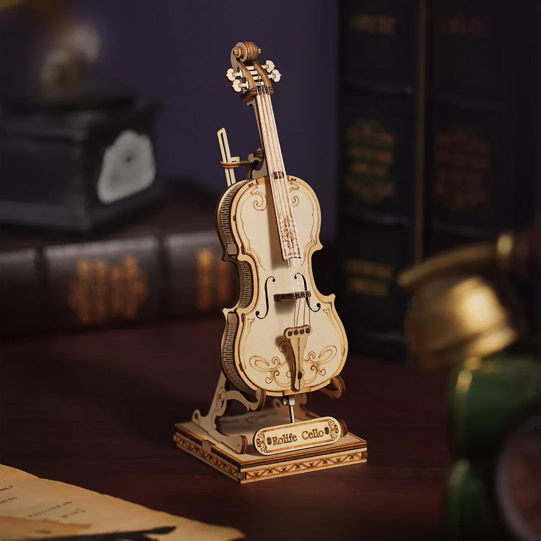 Puzzle 3D Violon – Assemblez et Émerveillez avec Un Chef-d’Œuvre Unique