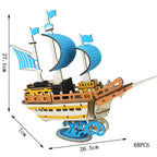 Puzzle 3D Voilier – Construisez un Chef-d’Œuvre Unique et Captivant