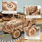 Maquette Voiture 4x4 – Construisez Votre Modèle Réaliste en Bois