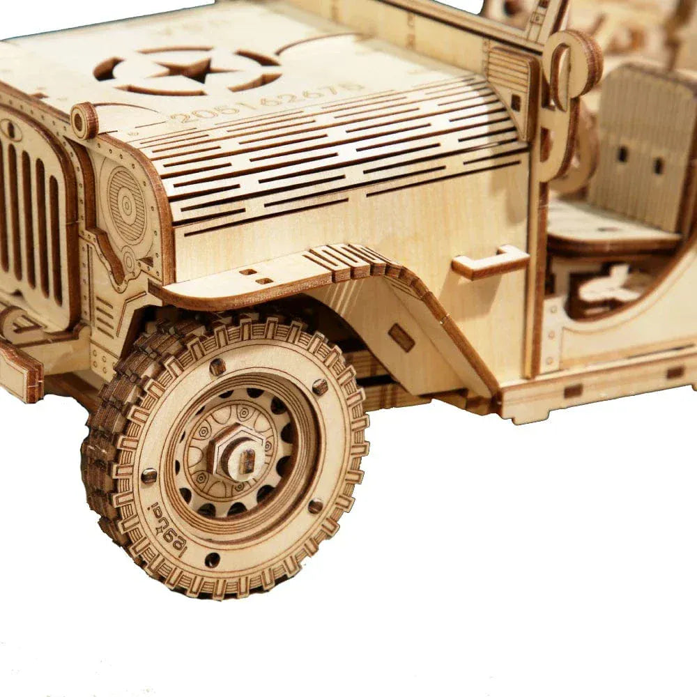Maquette Voiture 4x4 – Construisez Votre Modèle Réaliste en Bois