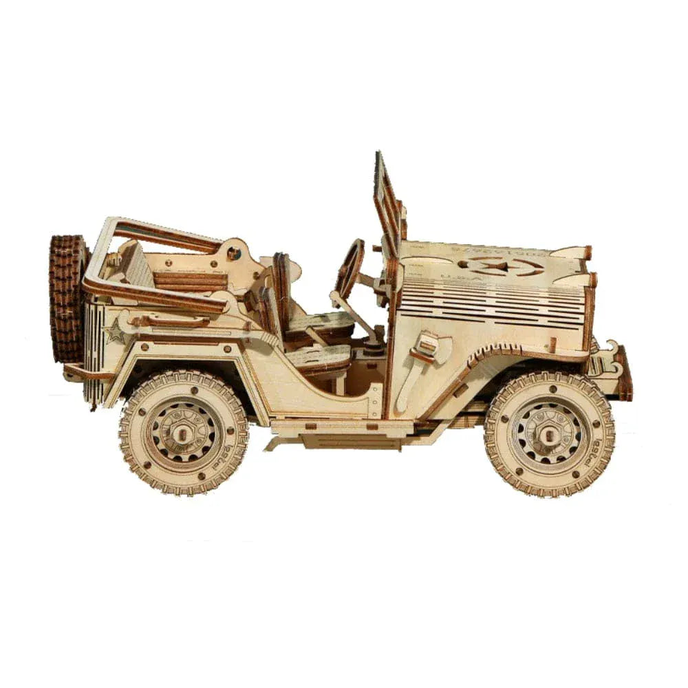 Maquette Voiture 4x4 – Construisez Votre Modèle Réaliste en Bois