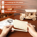 Puzzle 3D Voiture Ancienne – Construisez Votre Chef-d'œuvre Unique!