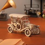 Puzzle 3D Voiture Ancienne – Construisez Votre Chef-d'œuvre Unique!